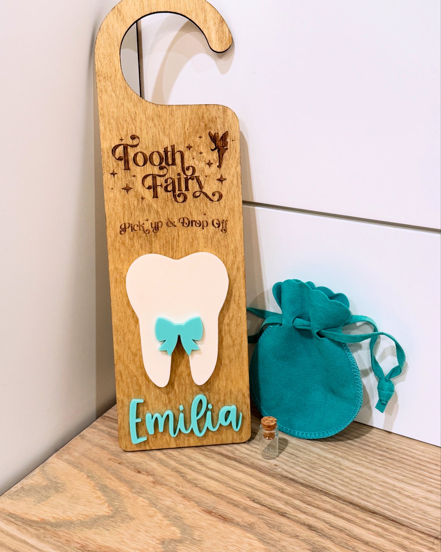 Personalized Tooth Fairy Door Hanger
