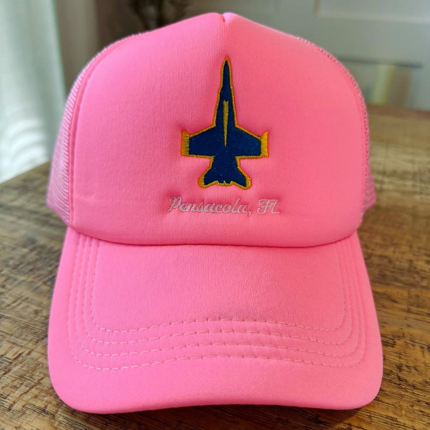 F-18 - Pensacola, Florida - Embroidered Foam Trucker