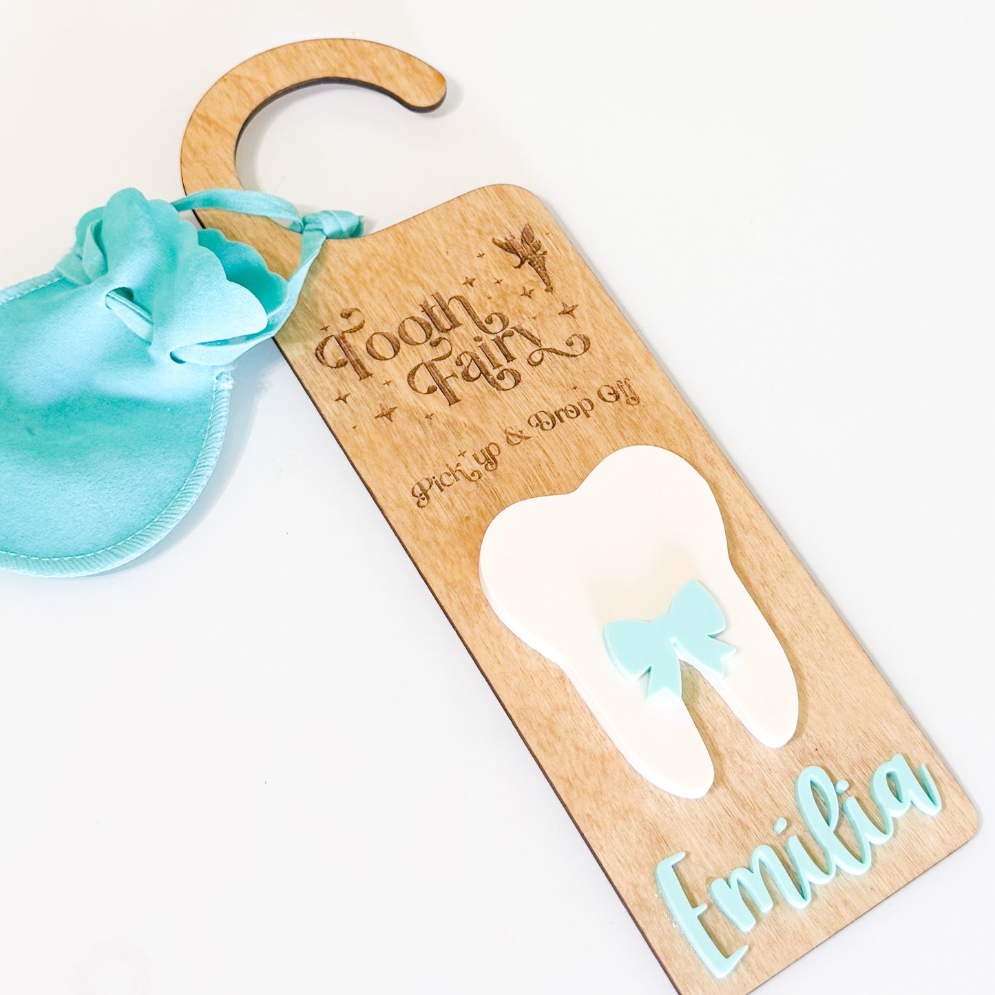 Personalized Tooth Fairy Door Hanger