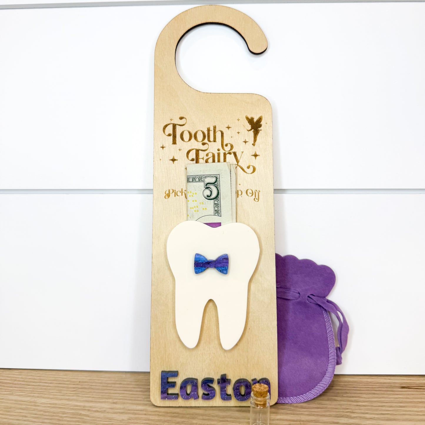 Personalized Tooth Fairy Door Hanger