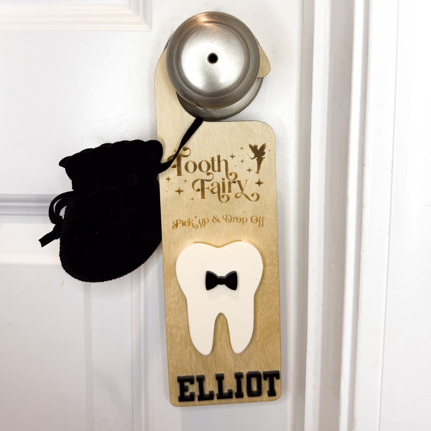Personalized Tooth Fairy Door Hanger