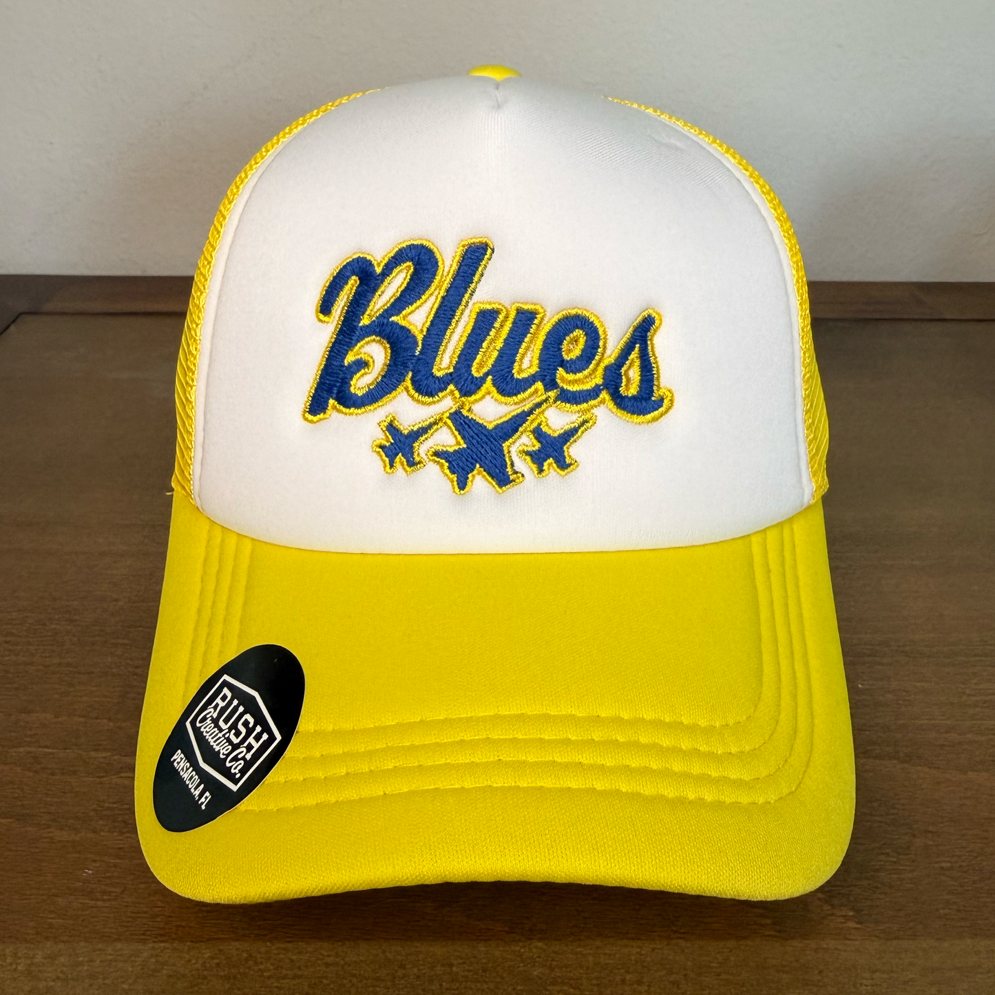 Blues - Embroidered Foam Trucker Party Hat
