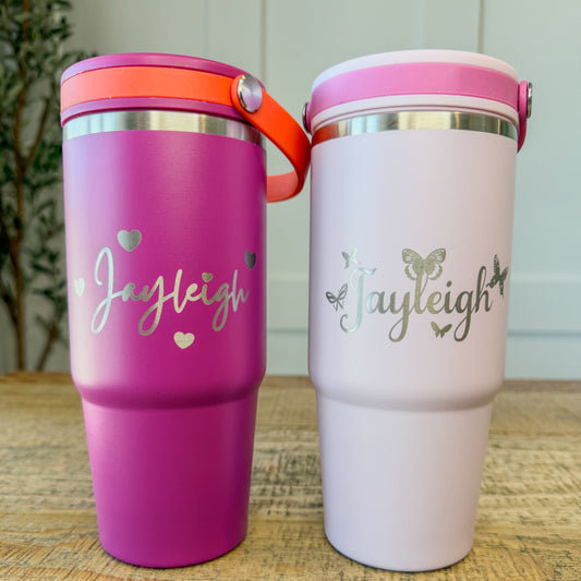 Valentine’s Day Custom Name Tumbler – 20 oz