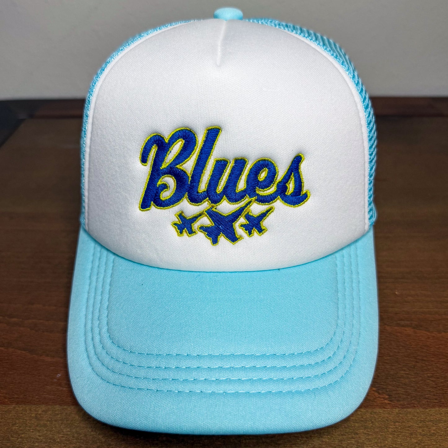 Blues - Embroidered Foam Trucker Party Hat