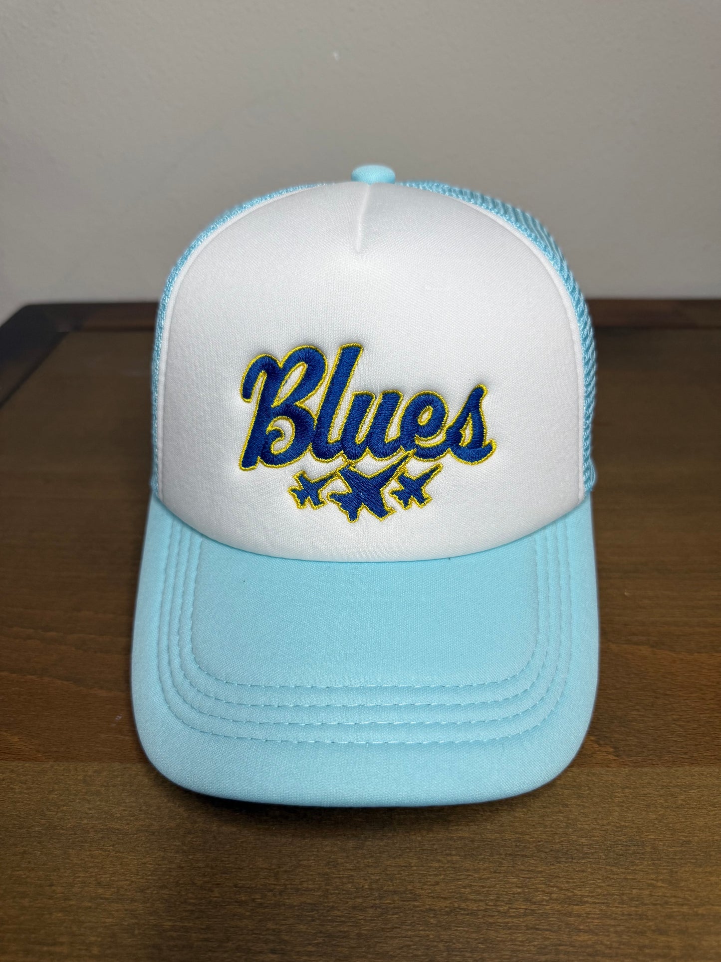 Blues - Embroidered Foam Trucker Party Hat