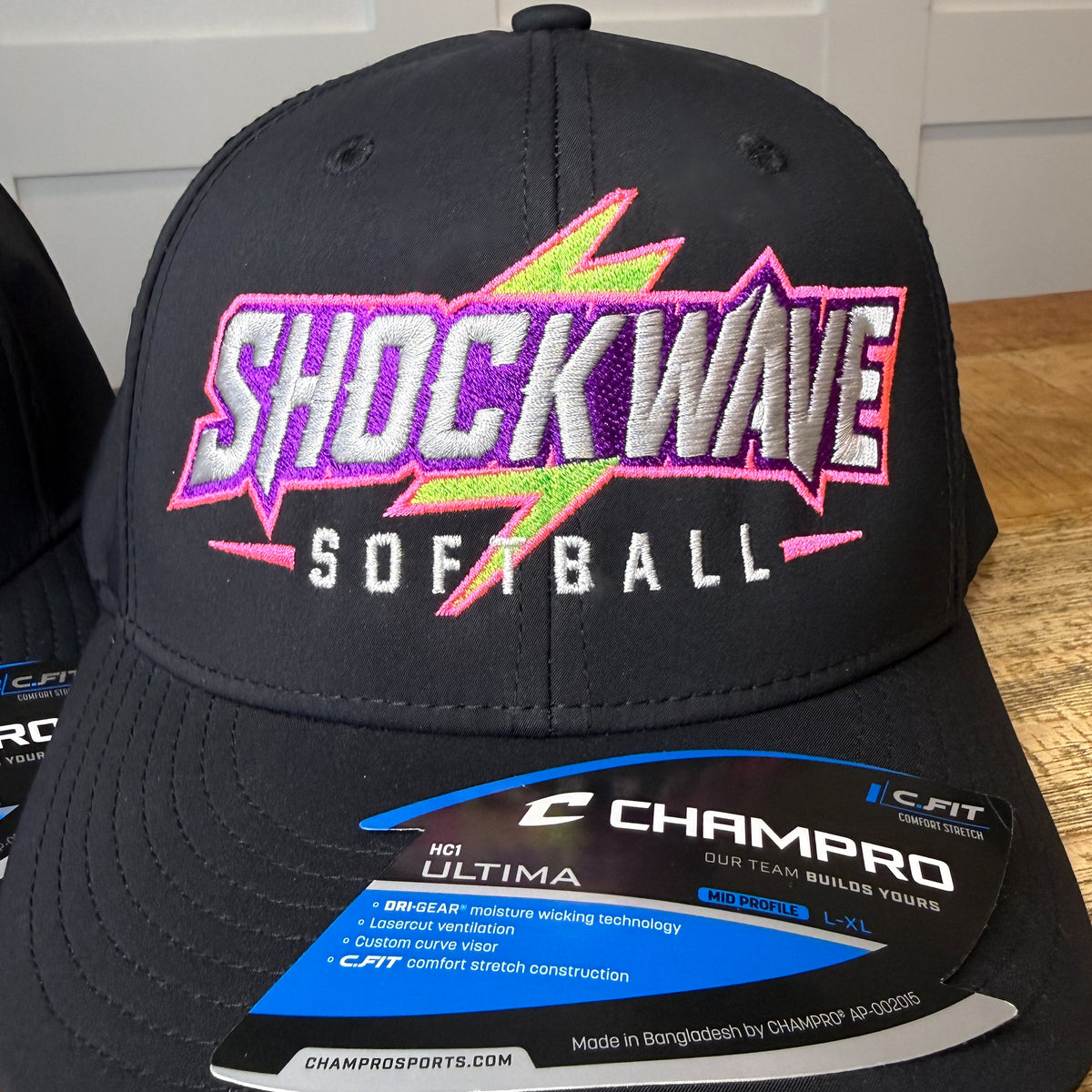 Shockwave Softball - Champro HC1 Ultima Fitted Cap