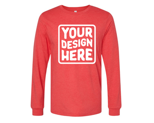 Custom Long Sleeved T-Shirt